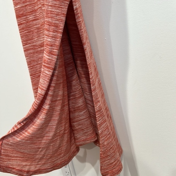 Eloquii Knit Maxi heathered mauve midi dress thick straps plus size women’s 14 - Picture 5 of 7